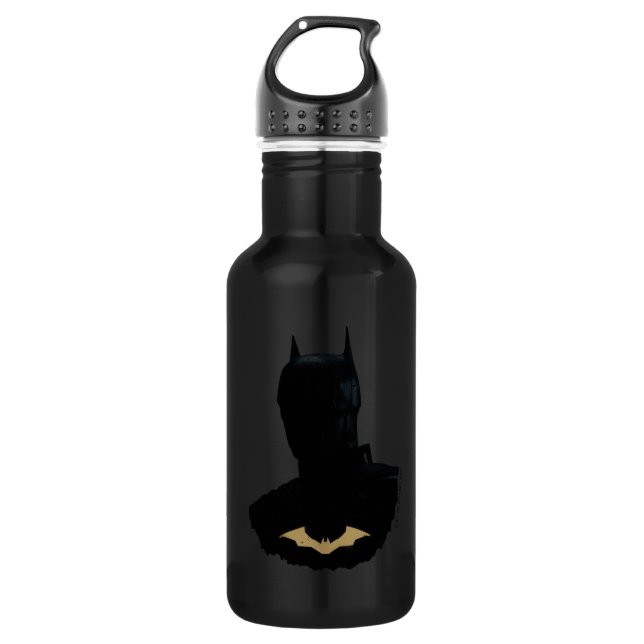 Botella De Agua El Batman con el símbolo de la muralla de oro (Anverso)