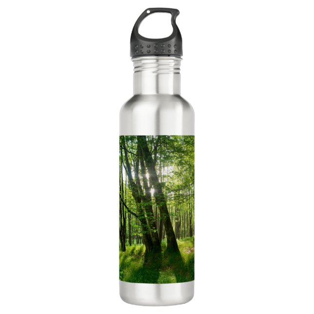 Botella De Agua El bosque en primavera (Anverso)