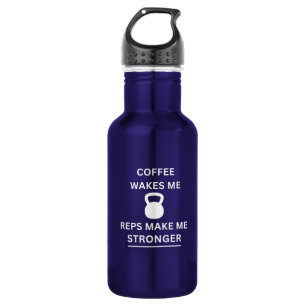 Botella de Agua El Café Me Despierta, Las Repetici