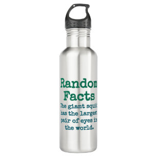 Botella De Agua El Calamar Gigante Tiene El Par De Ojos Más Grande