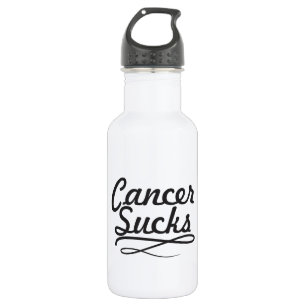 Botella De Agua El cáncer chupa