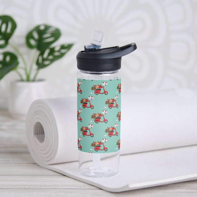 Botella De Agua El cardenal rojo le gusta a Scooter (Yoga)