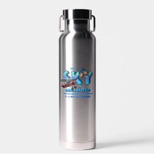 Botella De Agua El cielo es mi zona de juegos  