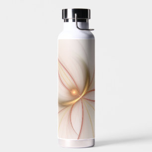 Botella De Agua El Cobre Noble Y El Oro Resumen Del Arte Fractal M