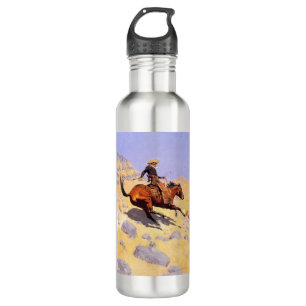 Botella De Agua El Cowboy (por Frederic Remington)