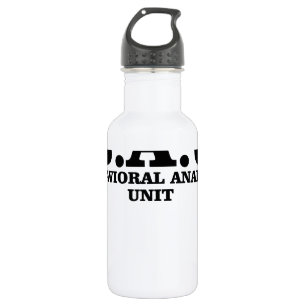 Botella De Agua El criminal importa del camisetas de la unidad del