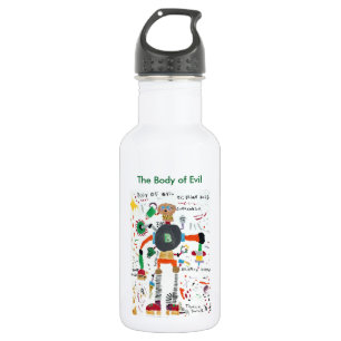 Botella De Agua El cuerpo del mal