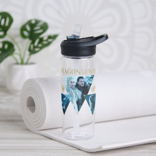 Botella De Agua El Dragón y el Gráfico Wolf Daenerys & Jon