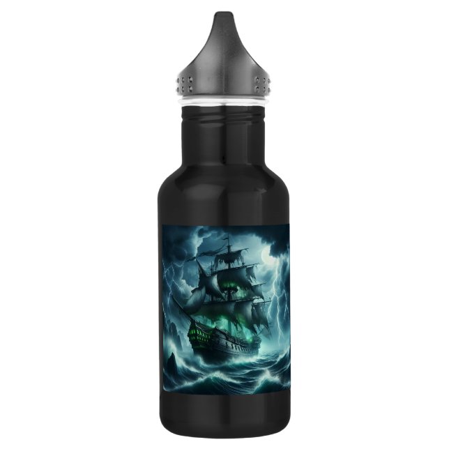 Botella De Agua El espeluznante holandés volador Un barco fantasma (Izquierda)