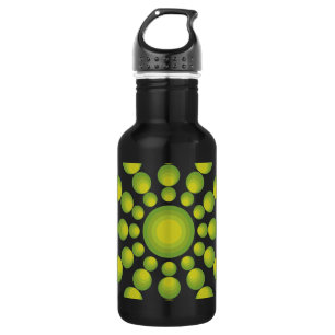 Botella De Agua El estilo del año Green 70's