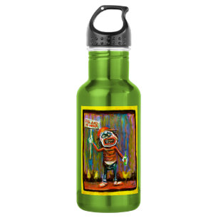 Botella De Agua El extremo está cerca