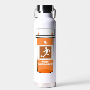 Botella De Agua El fútbol es mi droga