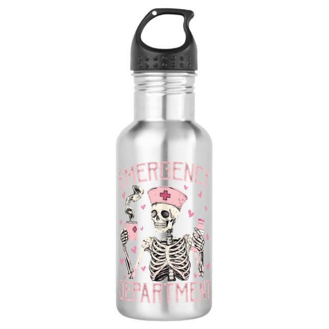 Botella De Agua el fútbol es mi San Valentín (Anverso)