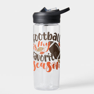 Botella De Agua El fútbol es mi sesión favorita