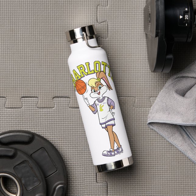 Botella De Agua El giro de baloncesto de Lola (Gimnasio)