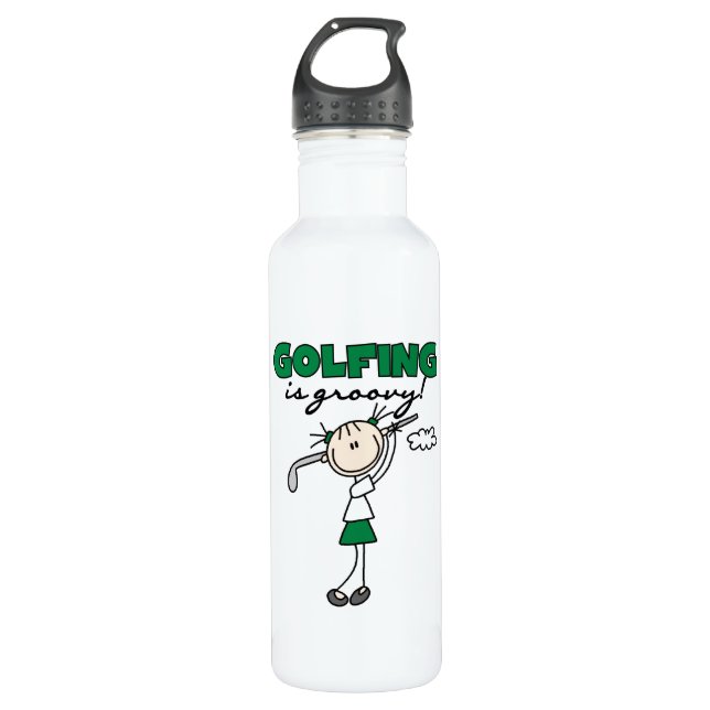 Botella De Agua El Golfing es maravilloso (Anverso)