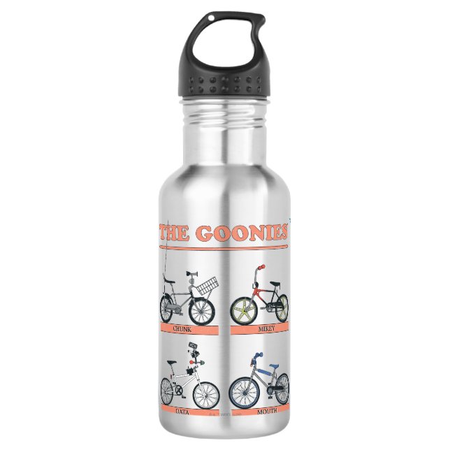 Botella De Agua El gráfico de bicicletas de Goonies (Anverso)