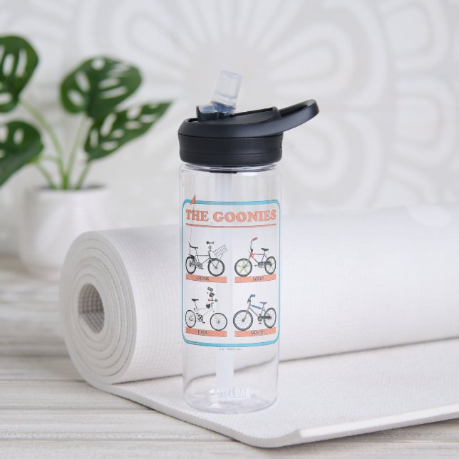 Botella De Agua El gráfico de bicicletas de Goonies (Yoga)