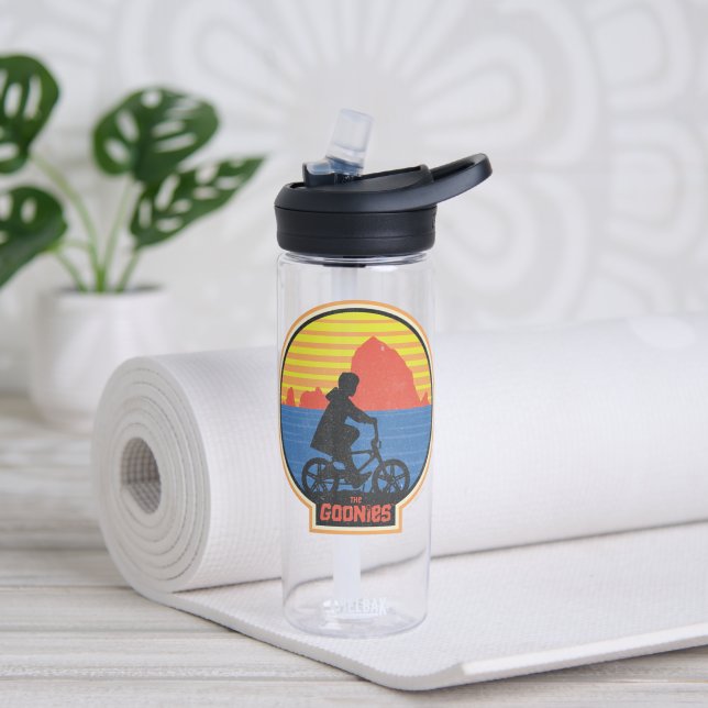 Botella De Agua El gráfico de ciclismo Goonies Retro Mikey (Yoga)