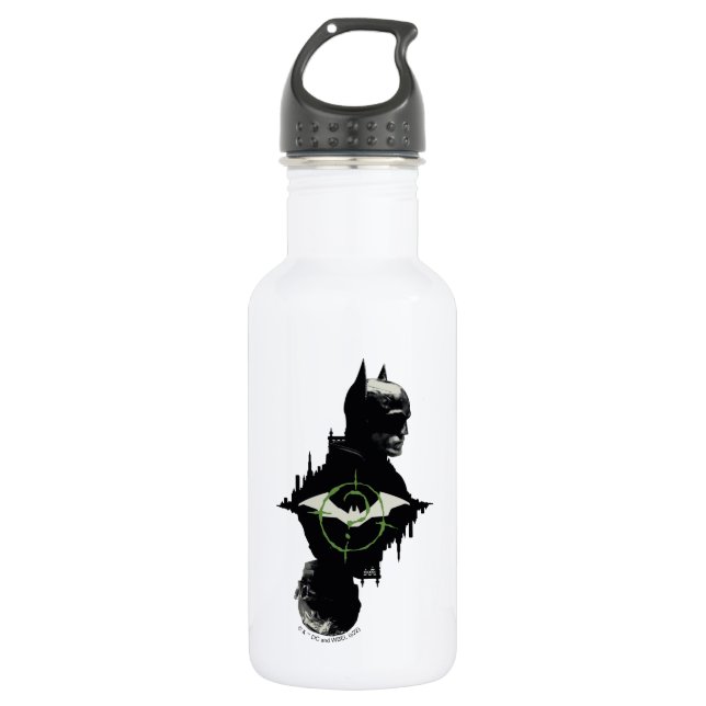Botella De Agua El gráfico de dos caracteres Batman y Riddler (Anverso)