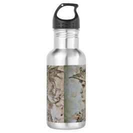 Botella De Agua El guerrero con cascos de Leonardo