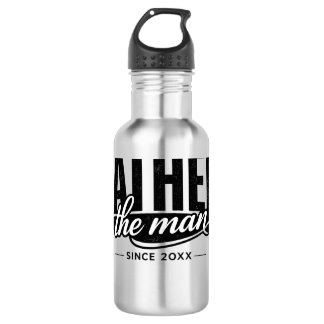 Botella De Agua El hombre el mito padre desde 20XX