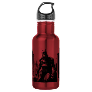 Botella De Agua El Ilustracion del cómic de Batman