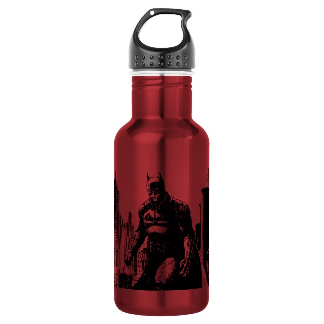 Botella De Agua El Ilustracion del cómic de Batman (Anverso)