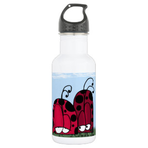 Botella De Agua El Ilustracion Ladybug del amor no correspondido