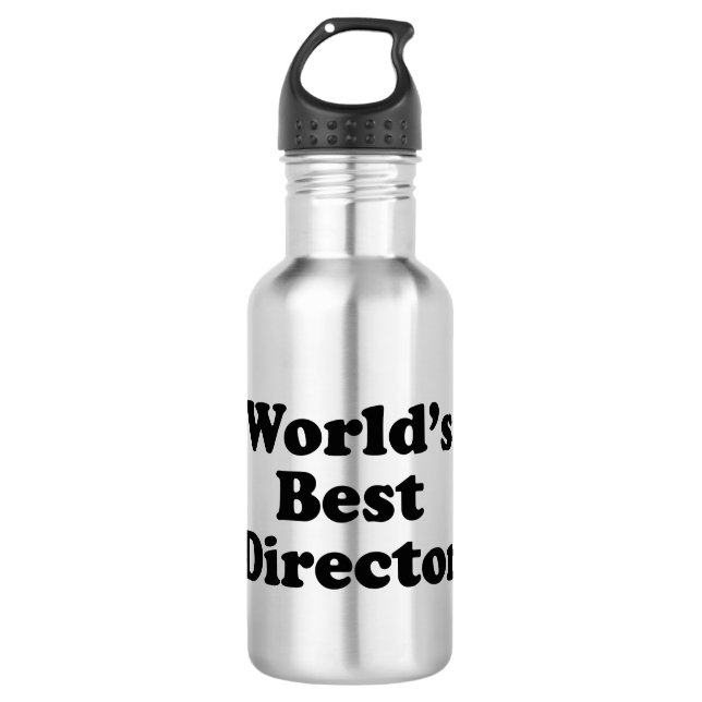 Botella De Agua El mejor director del mundo (Anverso)