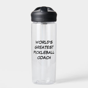 Botella De Agua El mejor entrenador de futbol del mundo