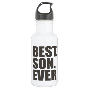 Botella De Agua El mejor. Hijo. Nunca
