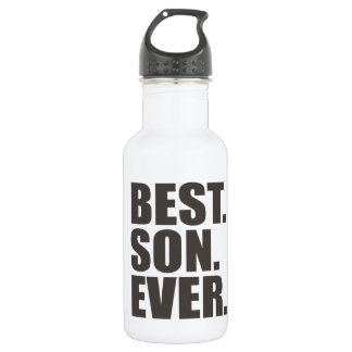 Botella De Agua El mejor. Hijo. Nunca