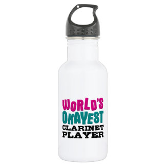 Botella De Agua El mejor jugador de clarinete del mundo