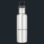 Botella De Agua El mejor papá del día del padre<br><div class="desc">Día del Padre Mejor Papá botella de agua de acero inoxidable</div>