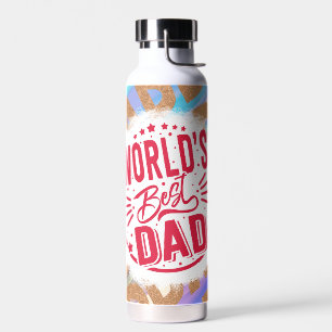 Botella De Agua El Mejor Papá del Mundo