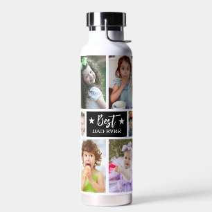 Botella De Agua El mejor regalo del Día de los Padres Collages de 