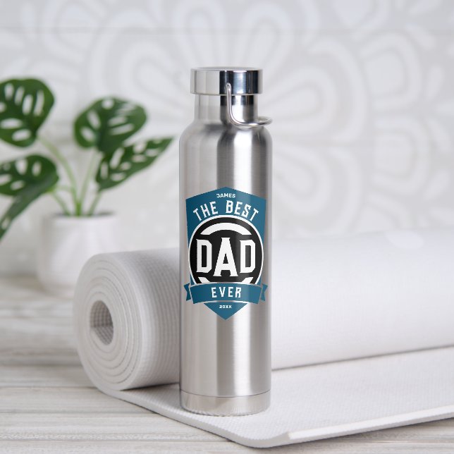 Botella De Agua El mejor regalo del Día del Padre Moderno (Yoga)