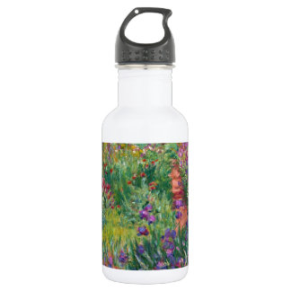 Botella De Agua el monet florece el vintage