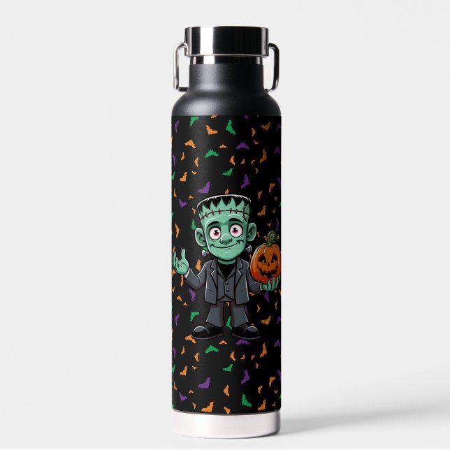 Botella De Agua El monstruo del personalizado Frankenstein (Delantero)