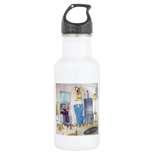 Botella De Agua El músico (Anverso)