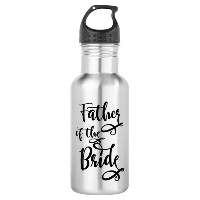 Botella De Agua El padre de la novia (Anverso)