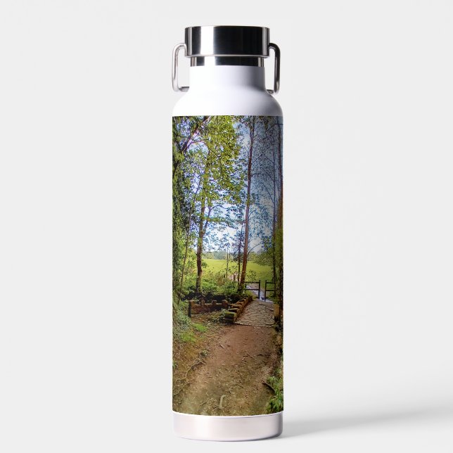 Botella De Agua El pequeño puente (Delantero)