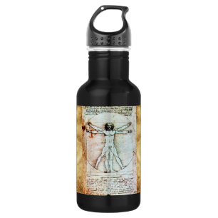 Botella De Agua El pergamino antiguo de VITRUVIA