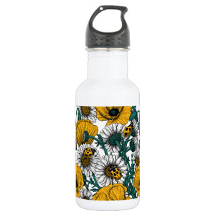 Botella De Agua El prado en amarillo