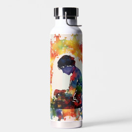 Botella De Agua El rompecabezas interior