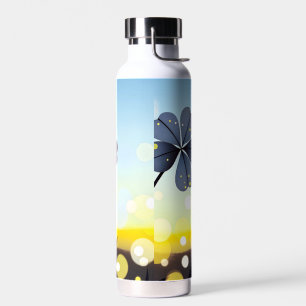 Botella De Agua El sueño invernal en la lavanda