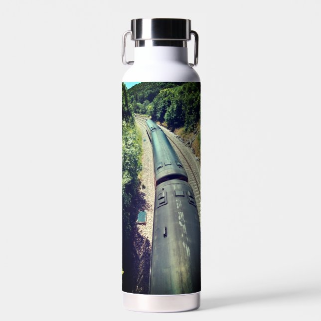 Botella De Agua El tren en las vías (Delantero)