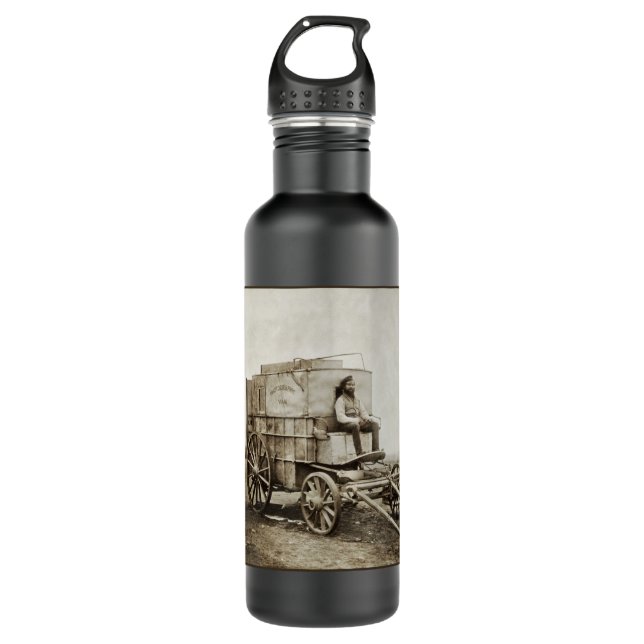 Botella De Agua El vagón de la fotografía de Roger Fenton (Anverso)
