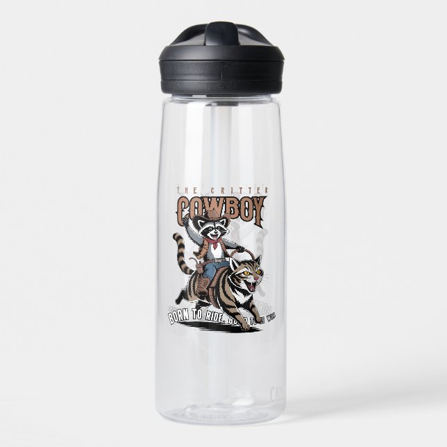 Botella De Agua El vaquero de las criaturas | 25oz (Delante)